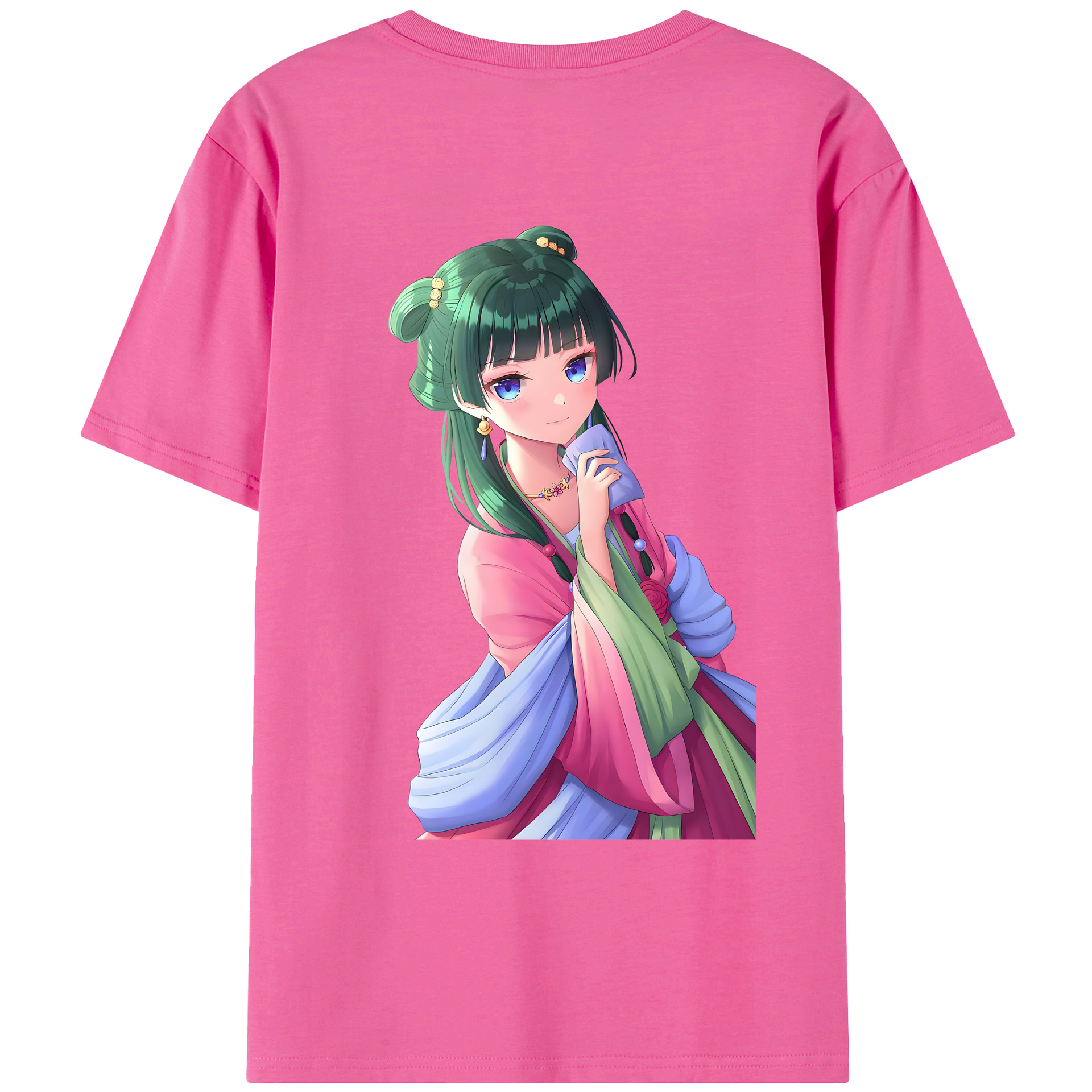（画像用） 薬屋のひとりごと The Apothecary Diaries レディース半袖Tシャツ(バックプリント)